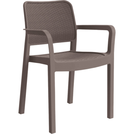 Plastová židle Keter Samanna capuccino, 216922