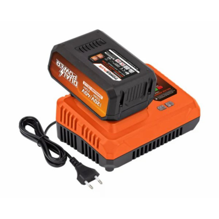 Sada Powerplus POWDP9064 nabíječka 20/40 V plus baterie 40 V, POWDP9064