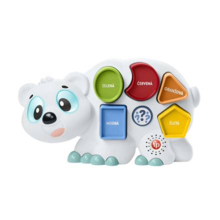 Hračka Mattel FP Linkimals Mluvící polární medvěd CZ, 25HJR78