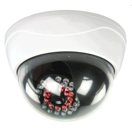Atrapa Nedis CCTV DOME kamery s 25 IR LED, DUMCD20WT