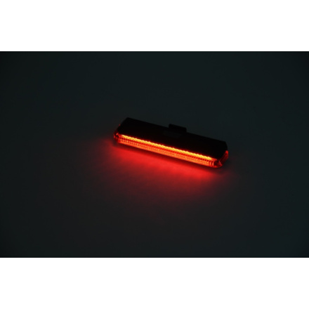Cyklosvětlo zadní COB LED 60lm červené 4 funkce, 12012