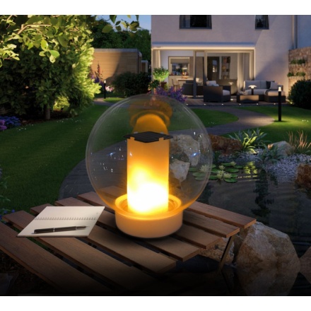 LED osvětlení FLAME solární  WATERPROOF, 13169