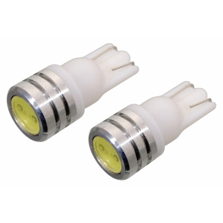 Žárovka 1SUPER LED 12V  T10  bílá 2ks, T10 (W2.1x9.2d), 33770