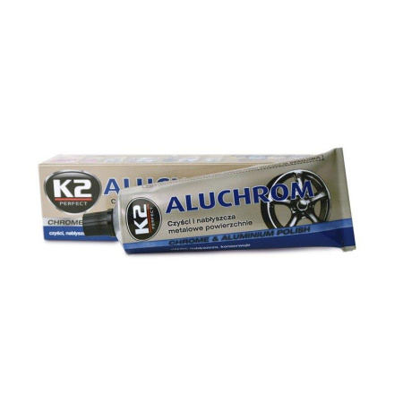 K2 ALUCHROM 120 g - pasta na čištění a leštění kovových povrchů, amK003