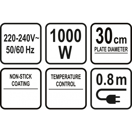 Palačinkovač 1000W, TO-67470