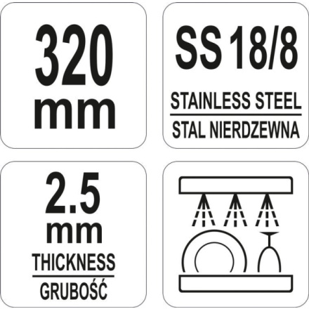 Nůž na maso 320mm, YG-02771