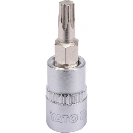 Nástavec 1/4" bit Torx T25, YT-04305