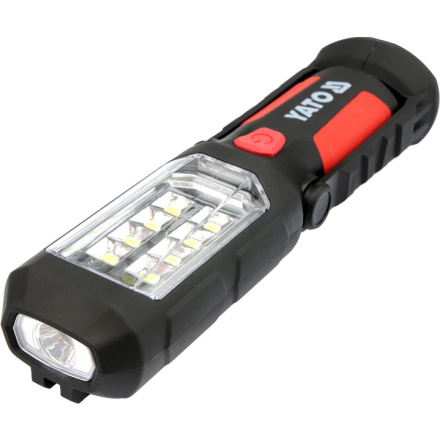 Lampa montážní 8+1 LED, hák+magnet, YT-08513