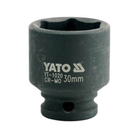 Nástavec 1/2" rázový šestihranný 30 mm CrMo, YT-1020