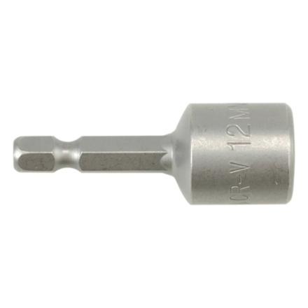 Nástavec magnetický 1/4" 12 x 48 mm CrV blistr, YT-1517