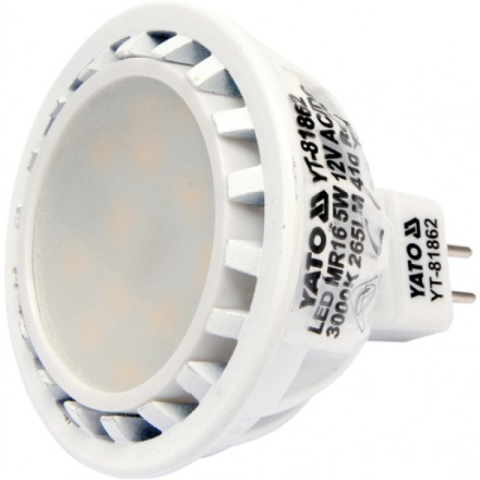 LED žárovka 5W MR16 265 lumen 12V ( 25W ), YT-81862