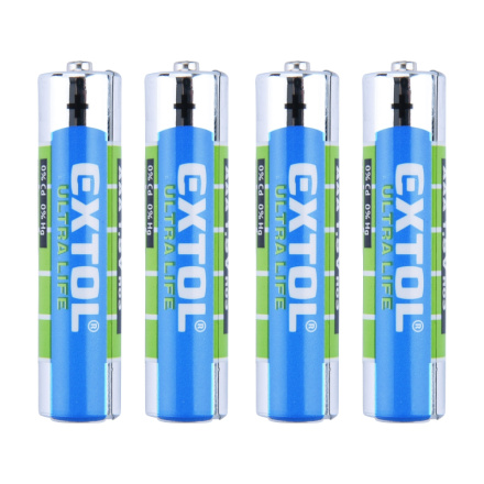 baterie zink-chloridové, 4ks, 1,5V AAA (R03) 42000