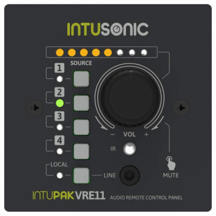 VRE11 INTUSONIC stěnový regulátor 09-5-1024