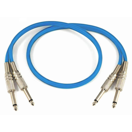 PPK 2JACK-2JACK 0,7m modrý BS ACOUSTIC kabel 12-1-1079