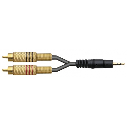 DEXON Signálový kabel Jack stereo 3,5 / 2x Cinch (RCA), 12_990