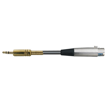 DEXON Signálový kabel XLR nesym. ona / Jack 3,5 stereo, 121071