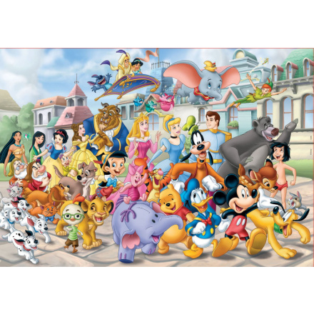 EDUCA Puzzle Průvod postaviček Disney 200 dílků 1063