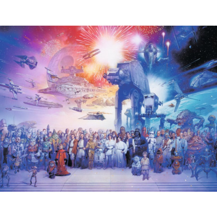 RAVENSBURGER Puzzle Star Wars Universe 2000 dílků 110267