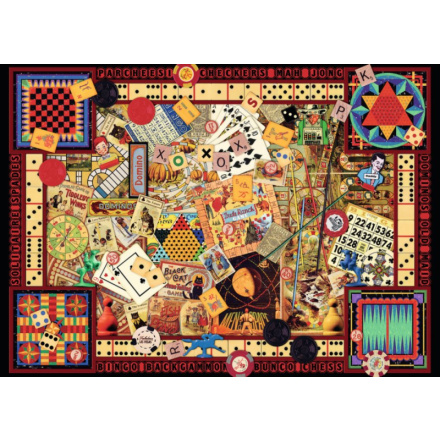RAVENSBURGER Puzzle Nostalgické hry 1000 dílků 113404