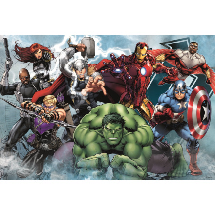 TREFL Puzzle Avengers: Do akce 100 dílků 113435