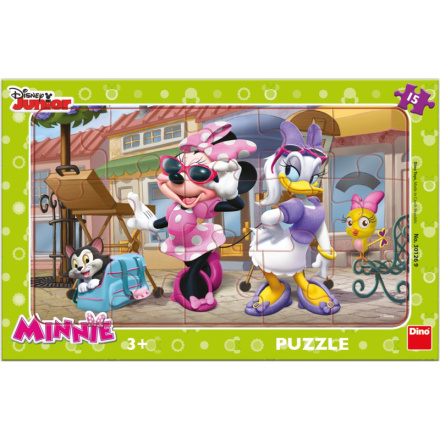 DINO Puzzle Minnie na Montmartru 15 dílků 115770