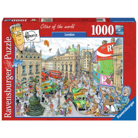 RAVENSBURGER Puzzle Města světa: Londýn 1000 dílků 116532