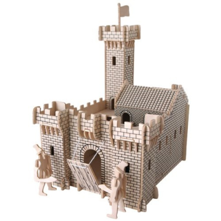 WOODEN TOY , WCK 3D puzzle Rytířský hrad 116810