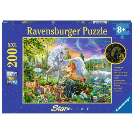 RAVENSBURGER Svítící puzzle Magická krása XXL 200 dílků 117830
