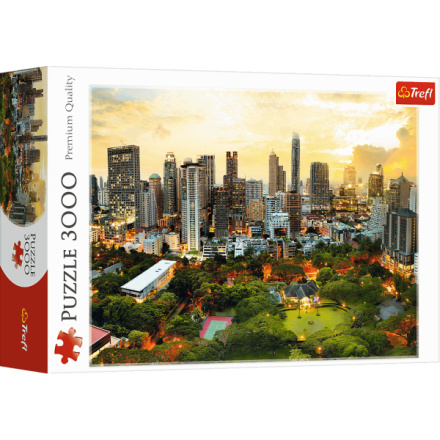 TREFL Puzzle Soumrak v Bangkoku, Thajsko 3000 dílků 118210