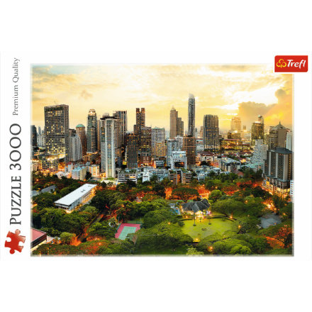 TREFL Puzzle Soumrak v Bangkoku, Thajsko 3000 dílků 118210