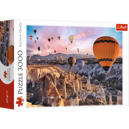 TREFL Puzzle Balóny nad Kappadokií, Turecko 3000 dílků 118230