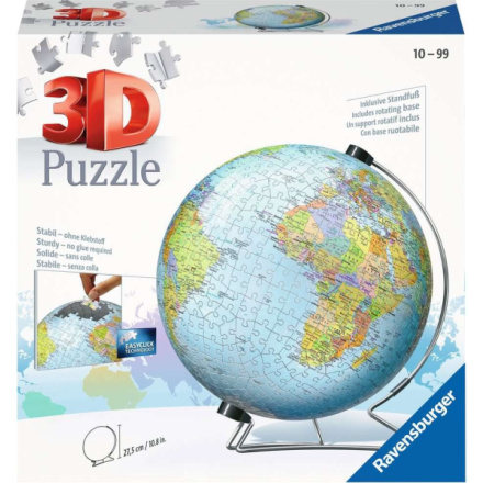 RAVENSBURGER 3D Puzzleball Globus (Zeměkoule) 550 dílků 118460