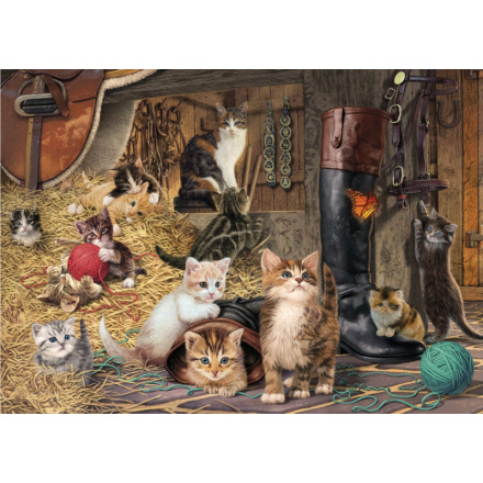 DINO Puzzle Secret Collection: Kočky 1000 dílků 118978