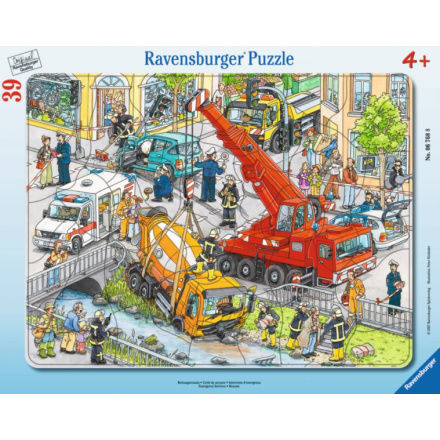 RAVENSBURGER Puzzle Záchranná akce 39 dílků 119009