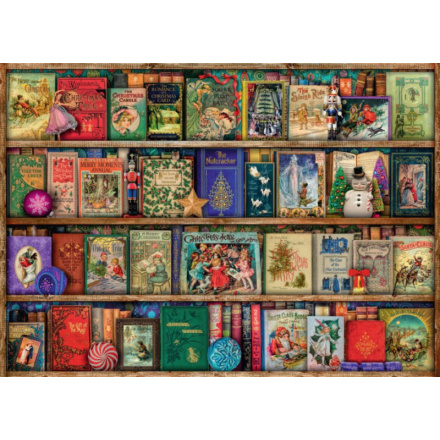 RAVENSBURGER Puzzle Vánoční knihovna 1000 dílků 119878