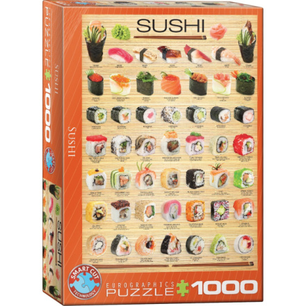 EUROGRAPHICS Puzzle Sushi 1000 dílků 120143