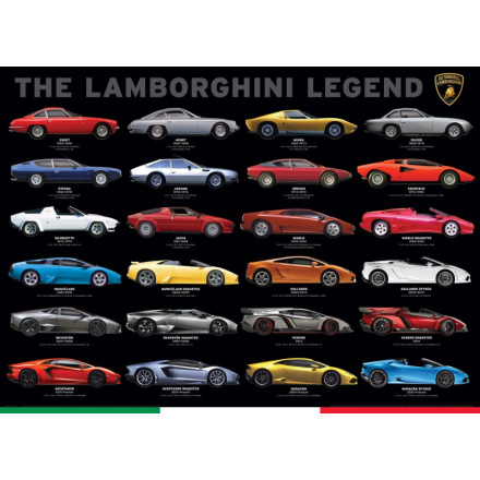 EUROGRAPHICS Puzzle Lamborghini Legend 1000 dílků 120189