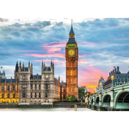 EUROGRAPHICS Puzzle Londýn - Big Ben 1000 dílků 120231