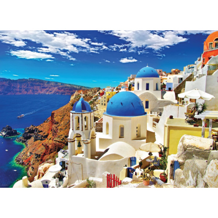 EUROGRAPHICS Puzzle Oia, Santorini, Řecko 1000 dílků 120250