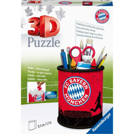 RAVENSBURGER 3D puzzle stojan: FC Bayern Mnichov 57 dílků 120333