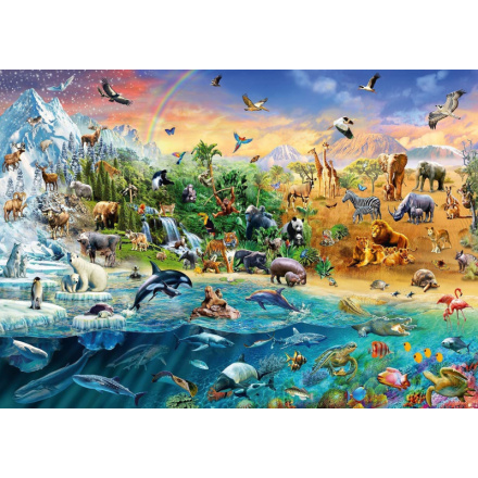 SCHMIDT Puzzle Království zvířat 1000 dílků 120772