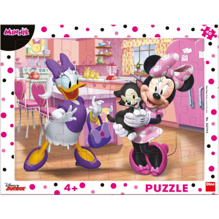 DINO Puzzle Minnie má nového mazlíčka 40 dílků 122419