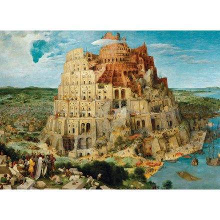 EUROGRAPHICS Puzzle Babylonská věž 1000 dílků 123508