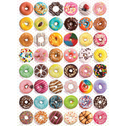 EUROGRAPHICS Puzzle Donuty 1000 dílků 123661