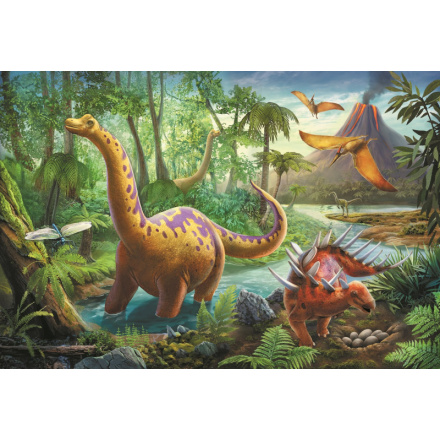 TREFL Puzzle Dinosauři na cestách 60 dílků 123774
