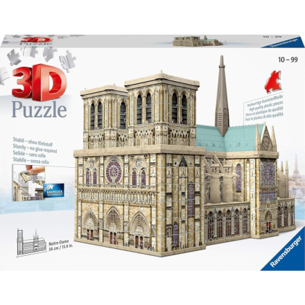 RAVENSBURGER 3D puzzle Katedrála Notre-Dame, Paříž 349 dílků 124039