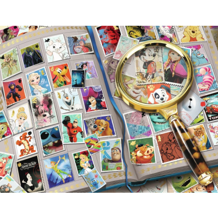 RAVENSBURGER Puzzle Disney: Moje oblíbené známky 2000 dílků 124280