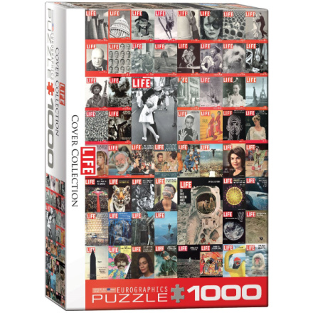 EUROGRAPHICS Puzzle Obálky časopisu Life 1000 dílků 124643