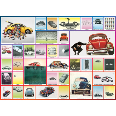 EUROGRAPHICS Puzzle Volkswagen Brouk 1000 dílků 124674