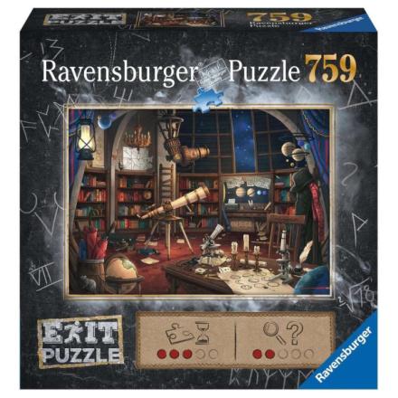 RAVENSBURGER Únikové EXIT puzzle Observatoř 759 dílků 124953